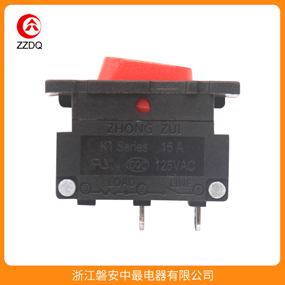 K1 series DL little red lightless overload switch
